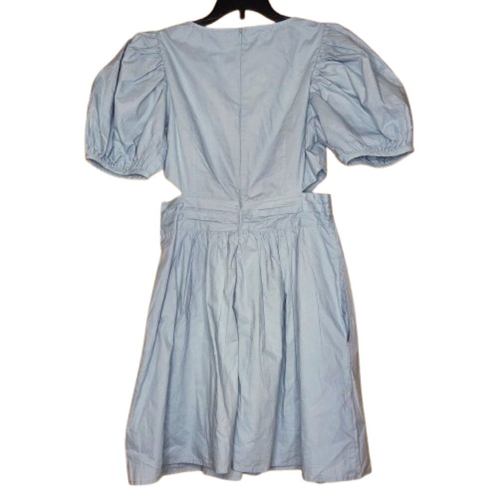 NWOT French Connection Women's Rhodes Puff-Sleeve Mini Dress - Picture 2 of 6